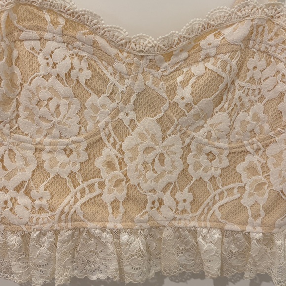 Lulus Sensationally Flirty Lace Bustier Cami Top - Picture 7 of 9